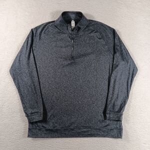 State And Liberty Pullover Mens XL Gray Tech Quarter Zip Athletic Performance